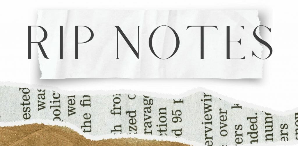 Small Rip Notes October 11, 2022 - Grand Junction Area REALTOR® Association